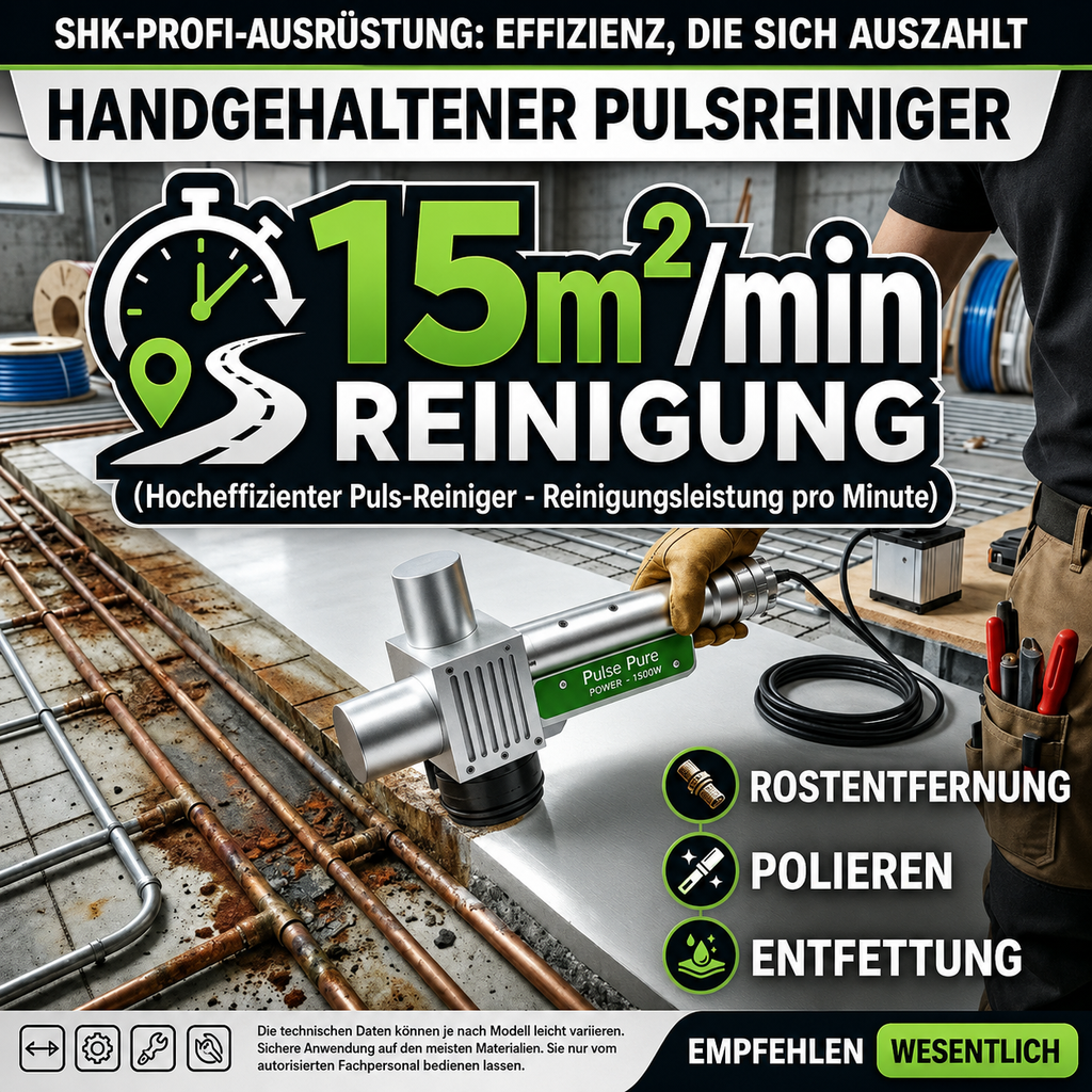 FWH50-P30A: 11 Reinigungsprogramme für vielseitige Anwendungen.